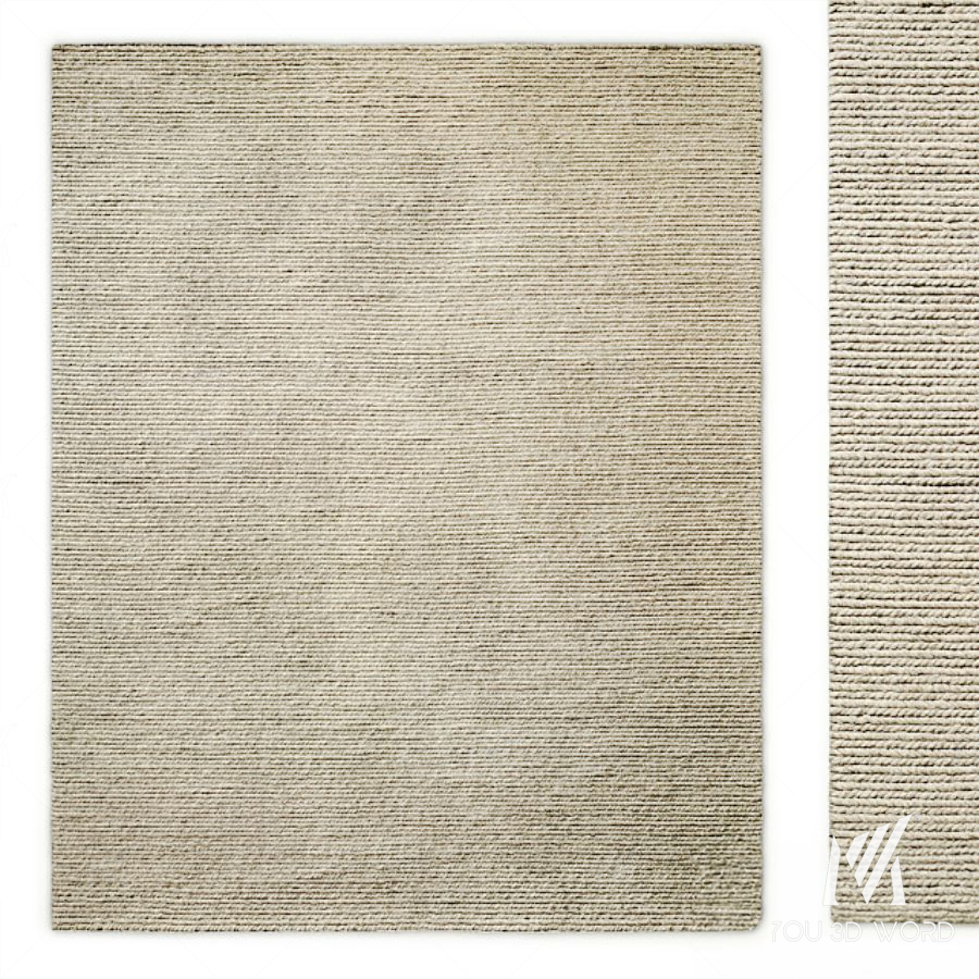 Tala Hand-Braided Wool Rug RH
